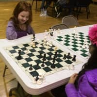 <p>First-grader Remi Aaron competed in her second tournament at Saw Mill Club. </p>