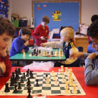 <p>Chapel School students in Bronxville challenge their minds with the Chess Club.</p>