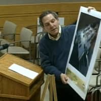 <p>Northern Westchester Hospital CEO Joel Seligman makes his pitch for parking spaces.</p>