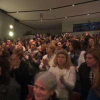 <p>More than 100 parents, teachers and community members  from the Bedford area attended the lecture. </p>