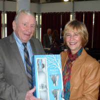 <p>Bill McGirll and Di Longo attended the luncheon.</p>