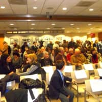 <p>New Castle Town Hall was a packed house at the inauguration ceremony for the new municipal officials. </p>