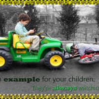 <p>Ellen Scully&#x27;s poster in the Rye YMCA&#x27;s &quot;Heads Up!&quot; distracted driving poster contest.</p>