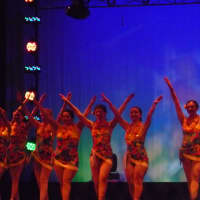 <p>Hawaiian dancing to &quot;Somewhere Over the Rainbow&quot; at Yorktown High School&#x27;s Evening of Dance. </p>