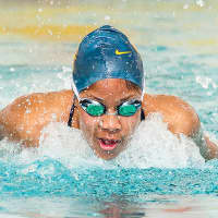 <p>Kaitlyn Lynch was among seven women selected as swimmers and divers to watch at the Northeast-10 conference championships on Saturday, Feb. 8.</p>