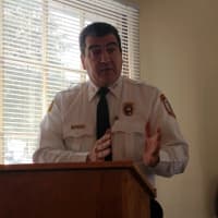 <p>Pound Ridge Police Chief David Ryan addresses rumors about a Level 3 sex offender who is accused of violating his probation.</p>