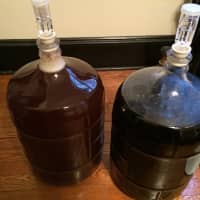 <p>These two brews are still fermenting and are constantly checked to ensure the flavor and alcohol level is correct.</p>