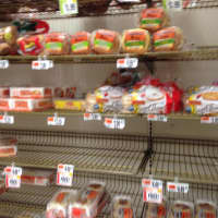 <p>Bread was among the most popular items at Stop and Shop in New Rochelle.</p>