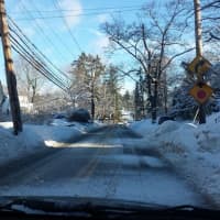 <p>A view of Scarsdale Road in Yonkers Friday morning.</p>