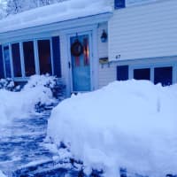 <p>The snow has closed schools, businesses and town offices. </p>