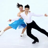 <p>Maia and Alex Shibutani perform their short dance Sunday at the Olympics in Sochi, Russia.</p>