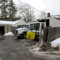 <p>Equipment is forced to stay outside due to the small facility at the Bronxville Department of Public Works.</p>