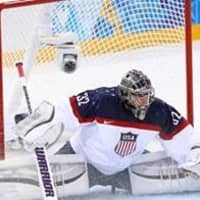 <p>U.S. goalie Jonathan Quick stopped 30 shots in Friday&#x27;s 1-0 loss to Canada in the semifinals of the Winter Olympics in Sochi, Russia.</p>