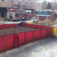 <p>Nearly a dozen area fire departments responded to a fire at the Golden&#x27;s Bridge Fire Department Monday. </p>