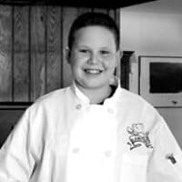 <p>Hunter Zampa, of Stamford, 13, is hoping to show off his cooking skills to the world and to one day become an Iron Chef.  </p>