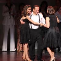 <p>Winner of the 2013 Judges&#x27; Choice Award - male, Dr. Nolan Zeide of Stamford and his professional partner, Meredith Landphair of Dance With Me, Stamford.</p>