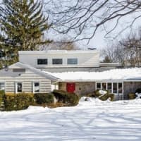 <p>This house at 34 Hillandale Road in Rye Brook is open for viewing on Sunday.</p>