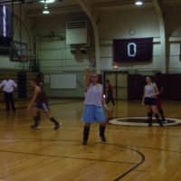 <p>Coach Dan Ricci praised the girls for being good basketball players and good role models. </p>