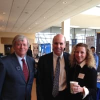 <p>Jim Whittemore, Larchmont, Paul Breunich, CEO and Mimi Magarelli attended the presentation.</p>