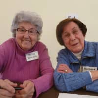 <p>Betsy Waczek, left, and Barbara Lisio  are not avid NCAA Tournament fans this year but do have interest in sports.</p>