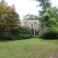 <p>This house at 32 Honey Hollow Road in Pound Ridge is open for viewing on Sunday.</p>