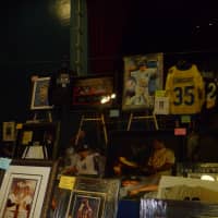 <p>Memorabilia of all shapes and sizes was for sale signing autographs at the March Madness Card Show at the Westchester County Center</p>
