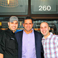 <p>Business partners Tomer Raviv of Stratford, Vincent Mascaro of New Haven and Kosta Proskinitopoulos of Fairfield, say that the three of them been talking about opening a restaurant for four years. </p>