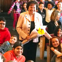 <p>U.S. Rep. Nita Lowey visited Preston Elementary School recently.</p>