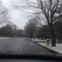 <p>Wet snow covered roads in Westchester.</p>