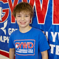 <p>Alex Hazlett won five gold medals for the Greenwich YWCA Dolphins at the state championships.</p>
