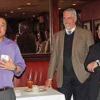 <p>Alumnus Marc Lener with Brian Skanes and Humanitarian Award recipient Stuart Marwell, spoke about the positive impact that the Boys &amp; Girls Club of Northern Westchester has had on his life. </p>