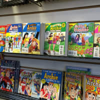 <p>The Archie comics take up whole shelves at the Heroes Comics and Cards store on Westport Avenue in Norwalk.</p>