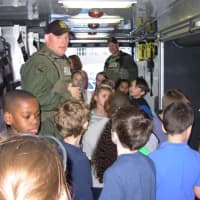 <p>Greenwich Police SWAT also participated in the Take Our Daughters and Sons To Work day.</p>