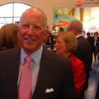<p>Charles Hinnant of Norwalk was given the Red Apple Award for his work with the Maritime Aquarium.</p>