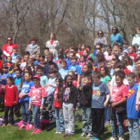 <p>The students at Wolfpit Elementary celebrate Arbor Day by singing &quot;Let It Grow&quot; together.</p>