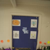 <p>Fourth-graders show that every future begins with dreams through their decorated door.</p>