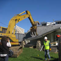 <p>On Monday April 28, the Gustave Whitehead house on Alvin Street in Fairfield was demolished despite attempts to save the nearly 100 year old house.</p>
