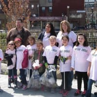 <p>Girl Scout Troop 2650 on the job in Groundwork Cleanup.</p>