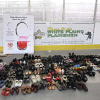 <p>The City of White Plains recently donated around 10,000 shoes to charity Soles for Souls. </p>