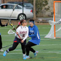 <p>The Eastchester High School girls lacrosse team recently won a match against Dobbs Ferry. </p>