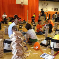 <p>The Mamaroneck Schools Foundation sponsored the Keva Plank area, which provided 10,000 pieces for students to build. </p>