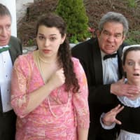 <p>Martin Posner (as Henry Benish); Amanda Urban (as Violet Imbry); Bruce Apar (as Saul Watson); Tara Perucci (as Marla &quot;Smitty&quot; Smith) appear in &quot;Play On!,&quot; produced by The Armonk Players.</p>