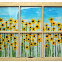 <p>Tuckahoe artist Brian Arditi creates windowscapes with flowers found in nature.</p>