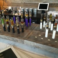 <p>Fairfield&#x27;s vaporizer lounge, Sovereign Vapors, allows customers to try the many flavors offered, with no nicotine in them. </p>