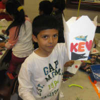 <p>Members of Boys &amp; Girls club created their own representation of popcorn containers featuring their name and favorite design. </p>