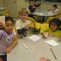 <p>Children at Boys &amp; Girls Club snacked on smoothies and healthy snacks that were made in the Kids Cafe.</p>