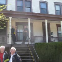 <p>The apartment was inspected before people were allowed inside.</p>