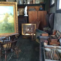 <p>Impressionist artist Julian Alden Weir used this studio to paint many of his pieces. About 80 percent of the objects in the restored studio are original. </p>