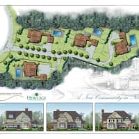 <p>Quail Hollow Site Map and Home Renderings</p>
