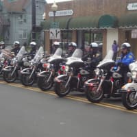 <p>A motorcycle procession was led by the Norwalk Police Department and included officers from surrounding towns&#x27; police departments.</p>